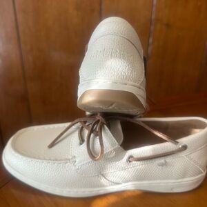 Sperry Whalefish Memory Foam 10392095 Leather Boat Shoe Tan Women’s 9 .5 NEW
